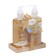 Gift set of Natural Botanique: shower gel 290 ml, bathroom foam 290 ml