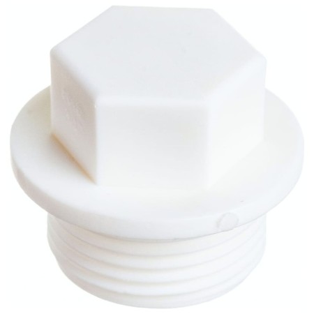 Politek plug, polypropylene, d = 32 mm x 1 ", threaded