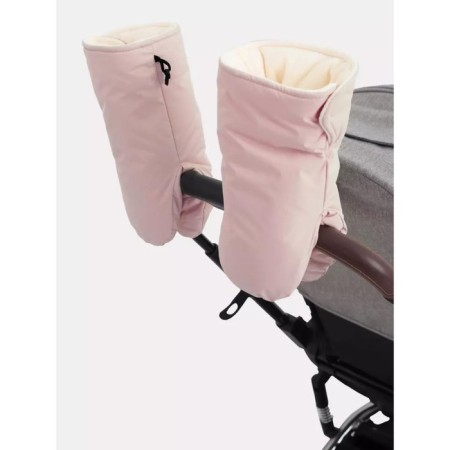 Rant mittens for Nice & Warm stroller, pink color-4