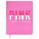 School diary for grades 1-11 pink, solid cover with foam rubber, artificial leather, applique, silkography, liesse, 48 sheets, universal cheat sheet, block 80g/m2