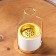 Supply for incense powder and cones "bottle", white, 16.5x8.5x3 cm