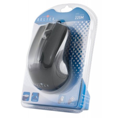 Mouse Rlick 225m Black Optical (1200DPI) USB for a laptop (3but)-9