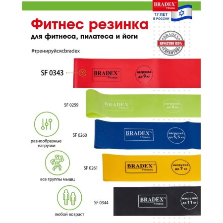 Espander Bradex tape, load up to 9 kg-1