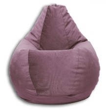 The pear-pear chair is positive Lovely, size xxxl, diameter 110 cm, height 145 cm, velor, pink color