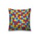 Decorative pillowcase "Color puzzles", on a zipper, size 45x45 cm