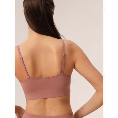Female top on thin adjustable straps Mirey, size 44, pink color-5