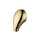 Shower hose connection Lemark LM4783G, 52 x 82 mm, gold