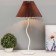 Laut's table lamp 1HE27 15W color: white, brown