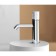 Bronze de Luxe Focus 24601cm sink mixer, pour 120 mm, brass, chrome/marble