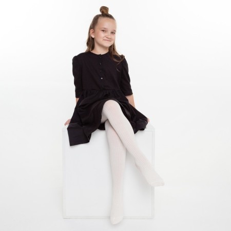 Pantyhose baby, ivory color, height 140-146-2