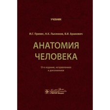 Анатомия человека. Учебник. 13-е издание, исправленное и дополненное. Привес М.Г., Лысенков Н.К., Бушкович В.И.