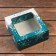 Folding box "Snowflakes Merry Christmas", 14.5 x 14.5 x 6 cm