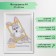 Photo frame plastic 21x30 cm 5 series, white