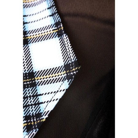 Candy Girl Micki Schoolgirl cost, black/blue color, OS size-3
