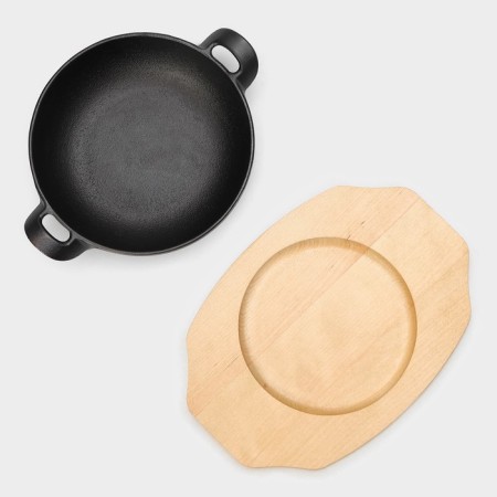 Cast iron pan Magma "Yansan", 21.5 × 16.5 × 4.4 cm-4