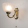 Sconces Citilux "Seville" CL414313, 16.5x16.5 cm, 1x75W, E27, brown color