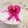Bant-Shar No. 3 Three gold stripes, bright pink