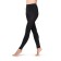 Women's Legins Minimi Pantacollant Piuma, size 6, color Nero