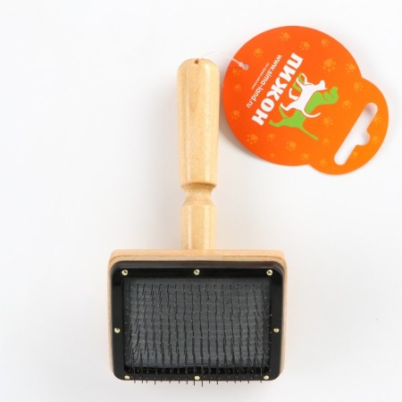 Brush - Wooden Pucrhester "Premium", base 80 x 60 mm-4
