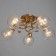 Aleste chandelier 5x60W E27 gold 58x58x23cm