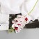 Artificial flowers "Extra Galant orchid" 60 cm D-8 cm, white-lilac