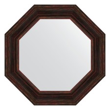 Mirror in the baguette frame, dark Provence 99 mm, 69.2x69.2 cm