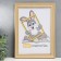 Photo frame plastic L-6 21x30 cm beige (plastic screen)