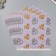 Scrapbooking paper "cats" density 180 grams set 5 pcs 30.5x32 cm