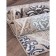 Rectangular carpet Merinos Valencia Deluxe, size 150x300 cm, color Cream-Brown