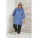 Women's tunic, size 74, blue color