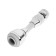 Zein Z3605, rotary, on a hinge, flexible, 2 modes, chrome/white