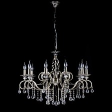 Люстра Maytoni RC247-PL-10-R, 10хE14, 60Вт, 85х85х124 см, цвет латунь