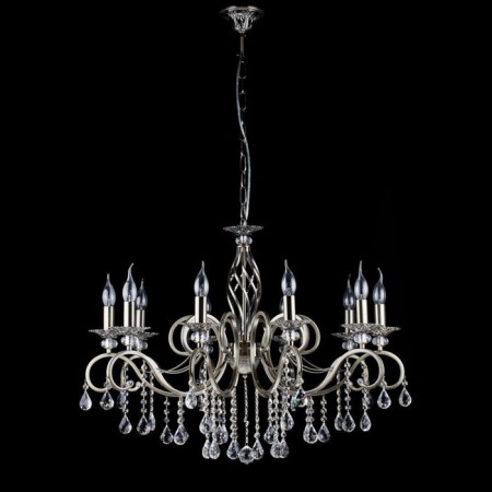 Chandelier Maytoni RC247-PL-10RR, 10XE14, 60W, 85x85x124 cm, brass color