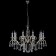 Chandelier Maytoni RC247-PL-10RR, 10XE14, 60W, 85x85x124 cm, brass color