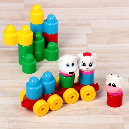 Designer "Kolobok and Company", 25 parts-1