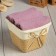 Set of terry decorative napkins Ethel "View 2" 30x30cm-3pcs, pink color, 100% cotton