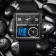 Electronic watches, d-4.1 cm, alarm clock, calendar, waterproof, black