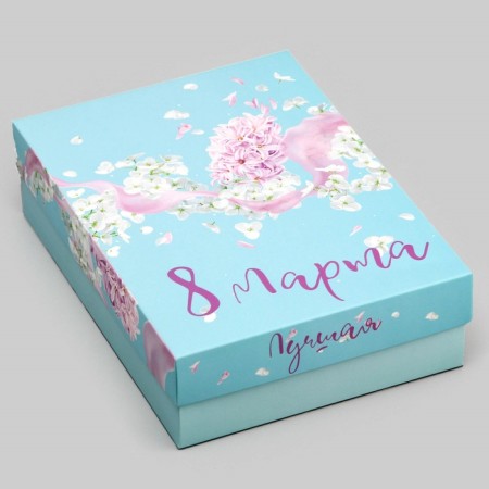 Gift box team "Flower veil" 21 x 15 x 5.7-2