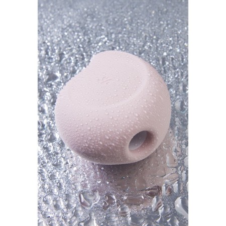 Vacuum-wave contactless stimulator of the Satiffyer Sugar Rush clitoris, silicone, pink color-10