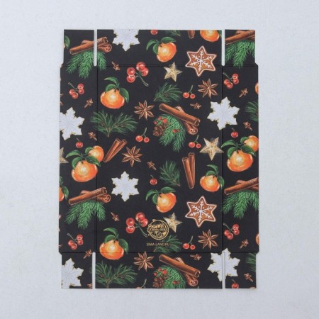 Box for confectionery "New Year", 17 x 12 x 3 cm, New Year-5