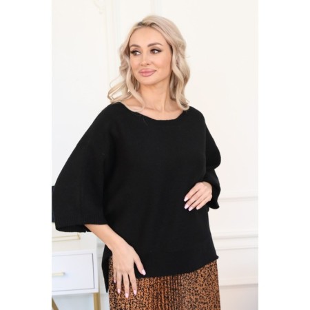 Female jumper, size 42, black color-8