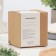 Aromatic candle in a glass "Bomantic", 200 g, jeans lace, soy wax