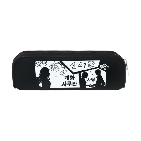 Penal soft, 1 department, 60 x 200 x 50 mm, voluminous, silicone, Hatber "Anime Romance"-2