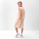 A set for a boy (T -shirt and shorts) minku, beige color, height 152 cm
