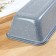 The form for baking is the shade “marble. Bread ", 31.5 × 13 × 6.5 cm, anti -stick coating, gray color