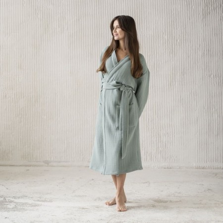 Shifu robe, size m, green color