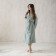 Shifu robe, size m, green color