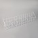 Basket for seeds, length 60 cm, pocket size 10x7x9.5 color white