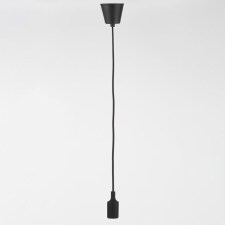 Cartridge Era E27 with a suspension, plastic black-4