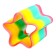 Spring - Rainbow "Unicorn", species mix, d = 5 cm